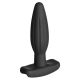 Silicone Noir Rocker Butt Plug - Medium