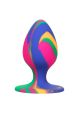 Cheeky Tie-Dye Butt Plug Medium  