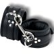 Wrist Cuffs Padded & Black Leather Lined