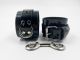 Wide Strap Ankle Cuffs (65mm) - Unlined (Raw)