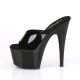 ADORE-701N Platform Mule Black Jelly
