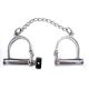 Hand Cuffs - Stainless Steel Wrist Shackle Restraints