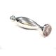 Stainless Steel fishtail -c-  Butt Plug Large 