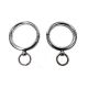 Wrist Cuffs - Stainless Steel Wrist Ring Restraints