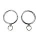 Ankle Cuffs - Stainless Steel Ankle Ring Restraints