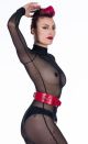 65mm Double Buckle Bondage Belt - Unlined (Raw) 