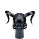  * Devil Woman Black Leather Mask