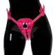 De Luxe Dildo Pink Harness