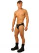 Fist Leather Jockstrap • Black