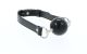 Ball Gag - Hardball Mouth Gag Black - Leather Straps