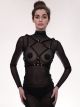FOA 'HOSHI' Large Star Harness Black 