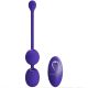 Pretty Love Violet Vibrating Balls & Remote Control 