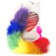 Fox Tail - Saninex Sensation Plug w/ Rainbow Tail
