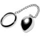 Butt Plug - Metal Hard Cock Ring 