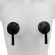 Pasties - Round Tassels BLACK/BLACK