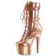ADORE-1043 Rose Gold Metallic Ankle Boot 