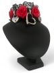 Choker-Love 'em and leave 'em Black & Red