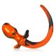 Oxballs - Puppy Tail Butt Plug Orange and Black