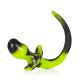 Oxballs - Puppy Tail Butt Plug Yellow and Black