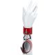 Decorative Handcuffs - Leather Love Trap Red with Heart