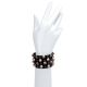 Bangle - Studs and Diamonds Rubber