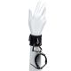 Decorative Handcuffs - Lace trimmed Love Trap Heart