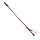 Riding Crop Leather Black/Pink 