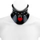 Posture - Red Padlock Collar Rubber