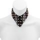 Necklace - Studs and Diamonds PVC 