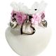 Choker - Love 'em and leave 'em White & Pink