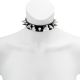 Choker - Mirror  With Cone Spikes