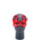 * Rolling Curves Red Leather Mask 