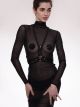 FOA A Small San Harness With Chain Black 