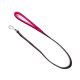 Leather Leash with Padded & Pink Leather Lined Handle