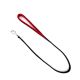 Leather Leash with Padded & Red Leather Lined Handle