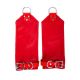 Flat Hand Red Mitts