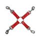 Four Strap ClipTether Red