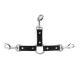 Three Strap Clip Tether Black