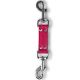 One Strap Two Clip Tether Pink