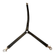  Tether/Fixation Strap in Black w/ Three Straps
