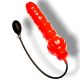 Dildo - Stretch Pump No.5X Inflatable Red Dildo