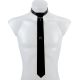 Skinny Tie With Ring