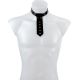 Short Skinny Tie With Spikes 