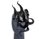 *Phantom Wave Black  Leather Mask 