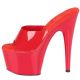ADORE-701N Platform Mule Red Jelly